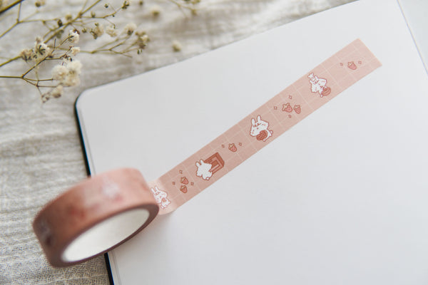 Cute Miso Bunny Washi Tapes (Baking)