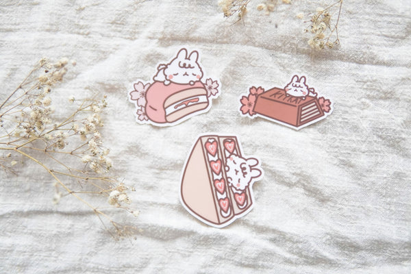 Miso Japanese Snacks Stickers