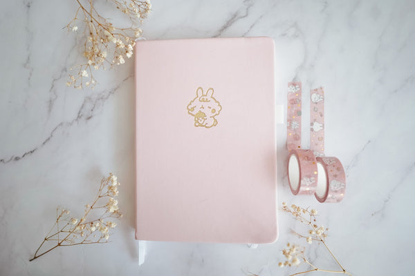 Cute Miso Bunny Gold Foiled Washi Tapes