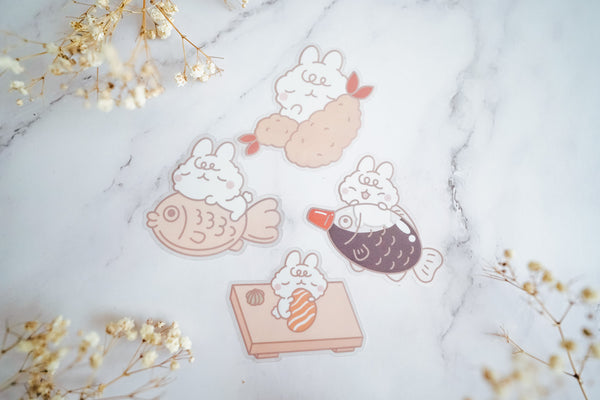 Miso Japanese Foods Sticker Set